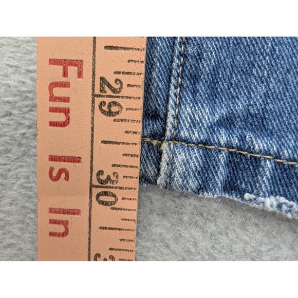 Vintage Tommy Hilfiger Jeans Womens 14 Blue Denim Boyfriend Relaxed Fit 00s - Picture 8 of 15